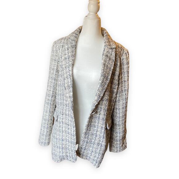 Rachel Zoe Tweed Blazer Size 8 - Picture 5 of 11